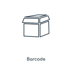 barcode icon vector