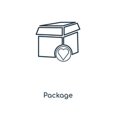 package icon vector