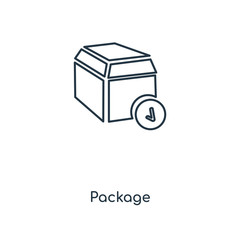 package icon vector