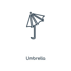 Fototapeta premium umbrella icon vector