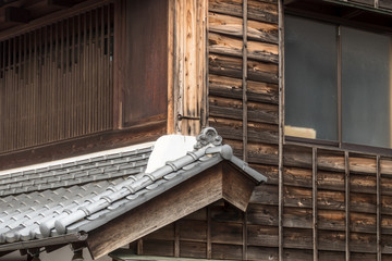 埼玉県川越の街並み　蔵造りの建築４