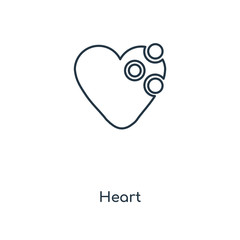 Obraz premium heart icon vector