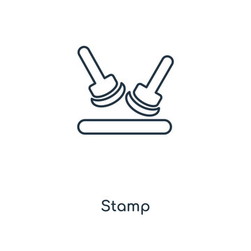 stamp icon vector