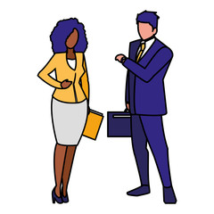 avatar businesspeople design