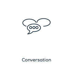 conversation icon vector
