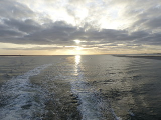 Obraz premium Sunset at the Northern Sea 2