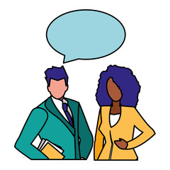 avatar businesspeople design