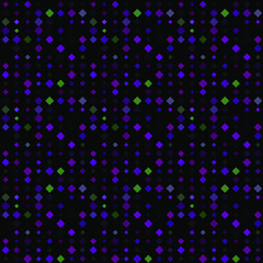 Seamless pattern background from a variety of multicolored squares.