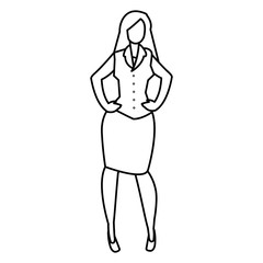 avatar businesswoman icon 