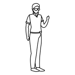man with sunglasses