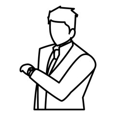 avatar businessman icon 
