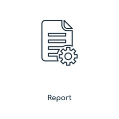 report icon vector