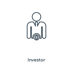 investor icon vector