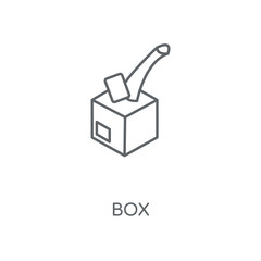 Obraz premium box icon