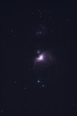 Obraz na płótnie Canvas Milky Way stars photographed with astronomical telescope. 