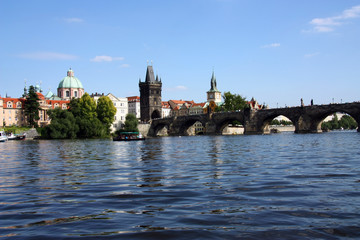 Fototapeta premium view of prague