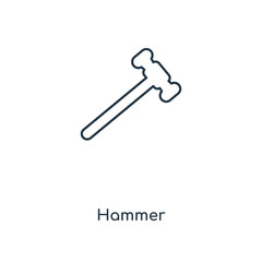 hammer icon vector