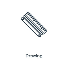 drawing icon vector