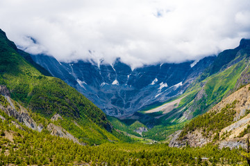 Obraz premium Nature view in Annapurna Conservation Area, Nepal