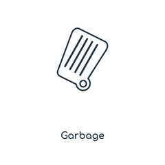 garbage icon vector