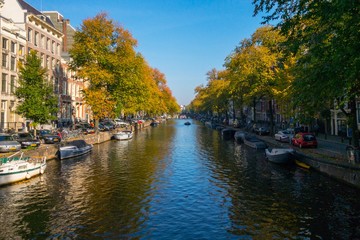 Obraz premium Herengracht w Amsterdamie