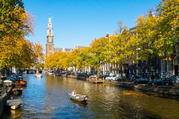 Foto auf Leinwand Prinsengracht in Amsterdam © drfotografie
