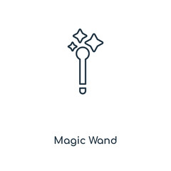 magic wand icon vector