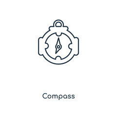 compass icon vector