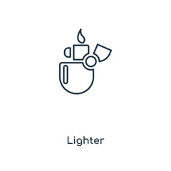 lighter icon vector