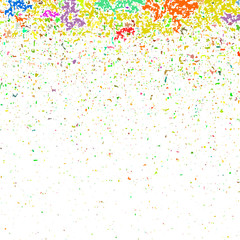 Colored Confetti Pattern