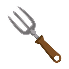 gardening rake tool icon