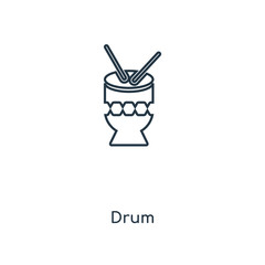 drum icon vector