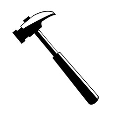 hammer handle tool icon