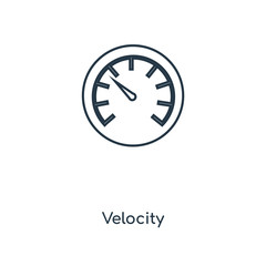 velocity icon vector