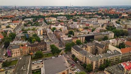 Fototapeta na wymiar the Nowy Świat district in Kraków, Poland