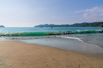 Beach view in Costa Rica