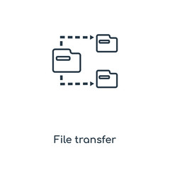 file transfer icon vector
