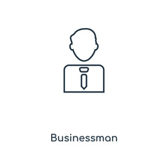 businessman icon vector