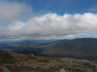 Fototapeta premium Ausblick vom Mount Washington, New Hampshire
