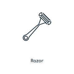 razor icon vector