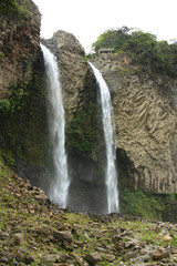 Big waterfalls in Ecuador