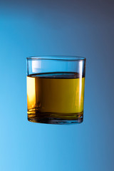 alcohol liquor whisky cause of accident splash in clear glass night life party drink don't drive