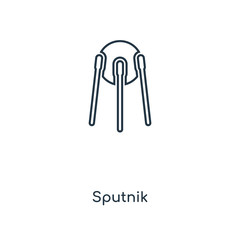 sputnik icon vector