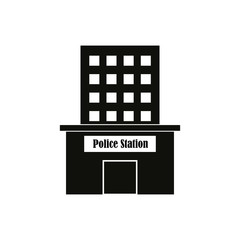 police station building icon