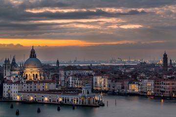 Fototapeta na wymiar Venice aerial