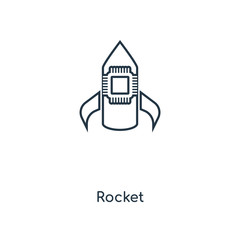 rocket icon vector icon vector