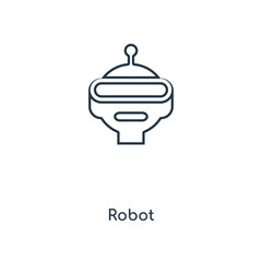 robot icon vector icon vector