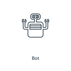 bot icon vector icon vector