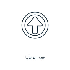 up arrow icon vector