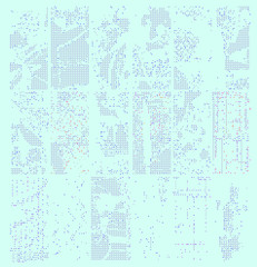 abstract vector background-Dot Graphics